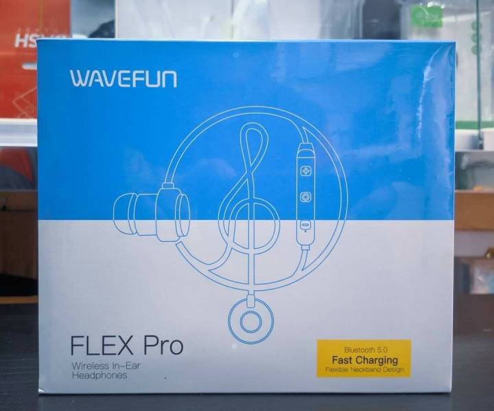 Wavefun%20Flex%20Pro%20Fast%20Charging%20Bluetooth%20Earphone%20Wireless%20Headphones%20IPX5%20Waterproof%20Sports%20Headset%20-%20Black%20-%20Image%205