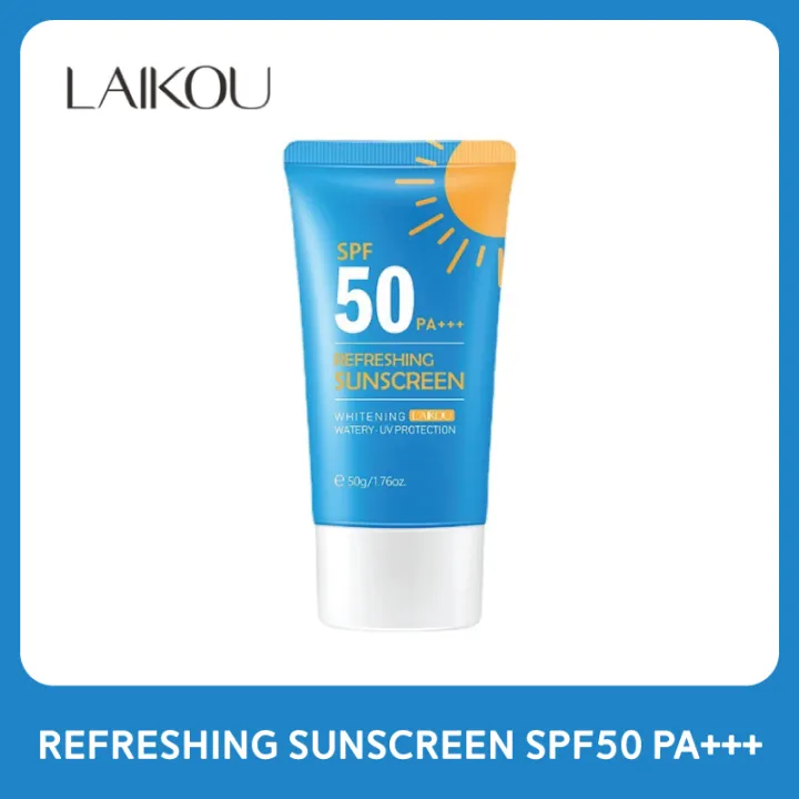 Laikou%20Refreshing%20UV%20Protection%20Sunscreen%20SPF50%20PA+++%20(50g)%20-%20Image%203