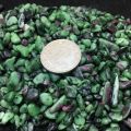 【Hannah Martin Store】50g Natural Epidote Ruby Green Zoisite Crystal Stone Rocks Natural Quartz Stones and Crystals fish tank. 