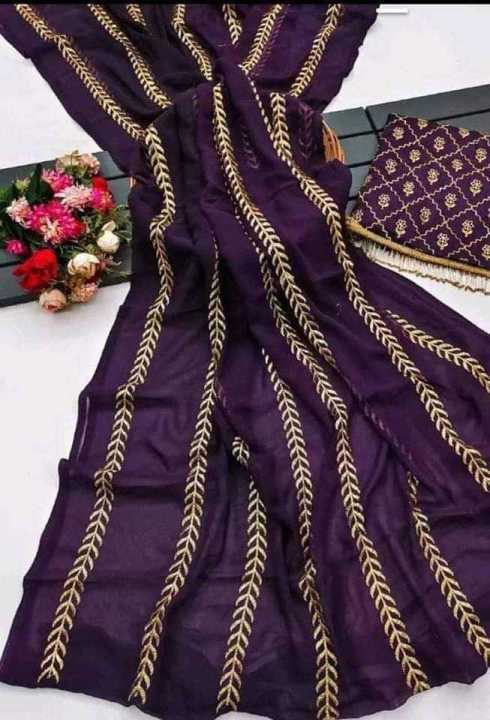 Exclusive%20Viral%20Georgette%20sharee%20with%20embroidery%20work%20blouse%20pics%20-%20Image%202