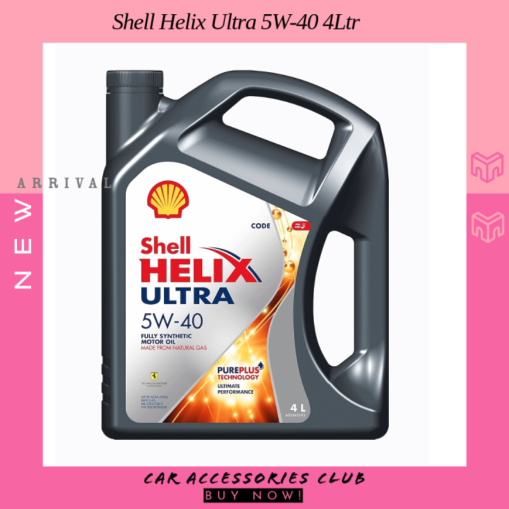 Shell Helix Ultra Fully synthetic 5W-40 4Ltr