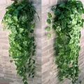 Artificial Ivy Leaves Greenery Garlands Hanging for Wedding Party Garden Wall Decoration. 