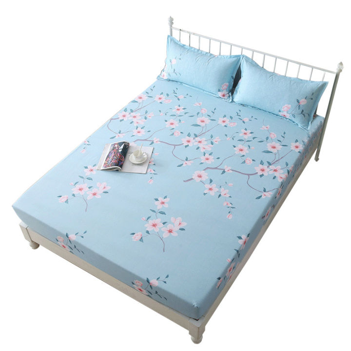 Wholesale Fitted Sheet One-Piece Bedspread Simmons Protective Cover Dust Cover Thin Cocoanut Matting Mattress Cover1.51.8mMeter Single and Double