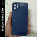 Carbon Phone case for Walton Primo R10 / R10 Carbon Mobile Back Case Soft Carbon Phone Cover.