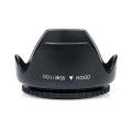 Lens Hood 55mm Flower Petal Lens Hood for DSLR.