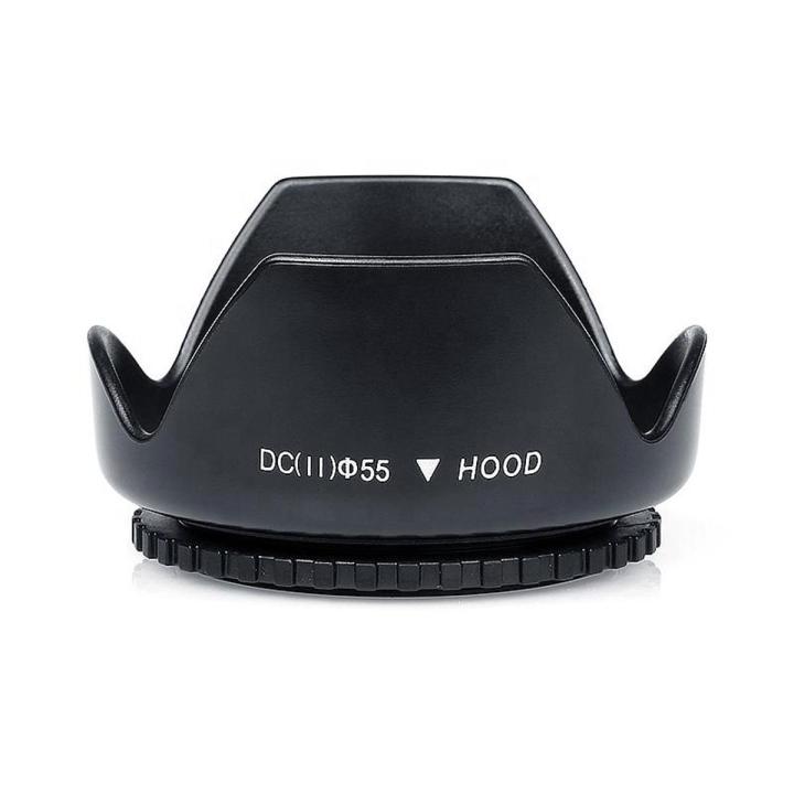 Lens Hood 55mm Flower Petal Lens Hood for DSLR