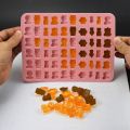 Silicone Mold For Gummy Bear Dinosaur Heart Fruit Pig Car Flower Star Chocolate Candy Mould Cake Decorating Tools Ice Cube Tray.