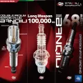 BANQIU Iridium Spark Plug for Motorcycles – Long and Short Thread, Durable, and Efficient (Made in China). 