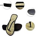 【Alien Alien】 Women Flat Flip-flops Slippers Comfortable Non-slip Sandals Bamboo Rattan Flip Flop Home Bathroom Fashion Slippers Beach Slipper. 