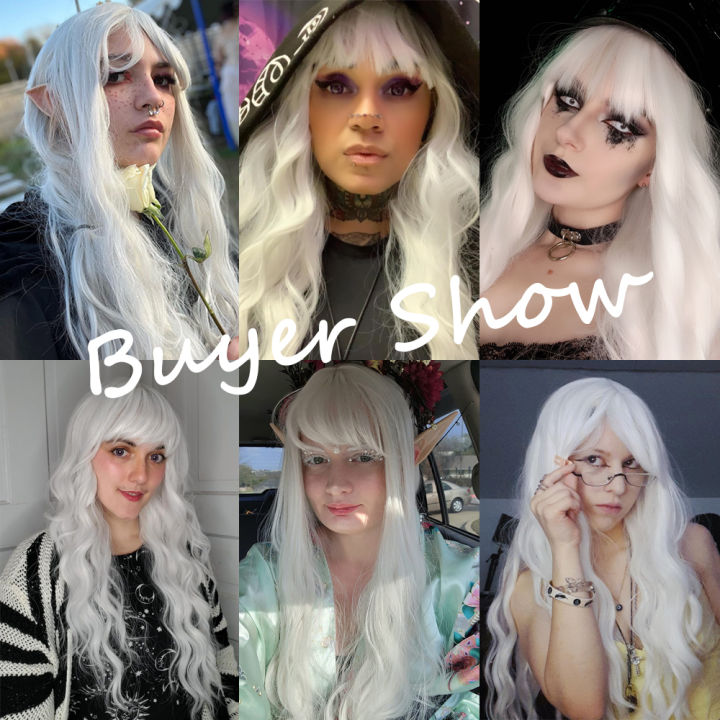 White%20Curly%20Wig%20Long%20Wavy%20Synthetic%20Hair%20Wig%20with%20Bangs%20White%20Cosplay%20Wigs%20for%20Women%20Holiday%20Party%20Hair%20High%20Temperature%20-%20Image%202