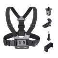 Adjustable Chest Strap Mount For GoPro Hero 10 9 8 7 6 5 4 SJCAM SJ4000 h9r Eken Yi 4K Camera Strap. 