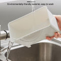 Kitchen Sink Kitchen Waste Drain Bucket Dry Wet Separation Storage Bucket Food Residue Storage Box Soup Filtering Garbage Can with durability.