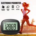 Pedometer For Walking Step Counter With Built-in Clip Portable Pedometer With Back Clip Clock Function Accurate Step Calorie. 