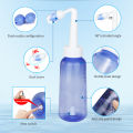 【High-quality】 Kebidu 300ML Nasal Washer Nose Cleansing Neti Pot Avoid Allergic Rhinitis Sinus Rinse.