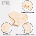 1 Pc New Style Women'S Mid-Waist Ice Silk Panty For Women - Comfortable Regular Use Ice Silk Seamless Panties For Women/ Seamless Underwear For Girls - Panty.