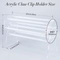 Acrylic Headband Holder Clear Headband Stand Hair Accessories Storage Rack for Jewelry Headband Hair Clasp.