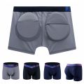 【Limited stock】 Men Padded Enhancer Booty Booster Molded Boyshort Shapewear Underwear Boxer Men's Tuck in And Hip Lifting Shorts Gym Wear.