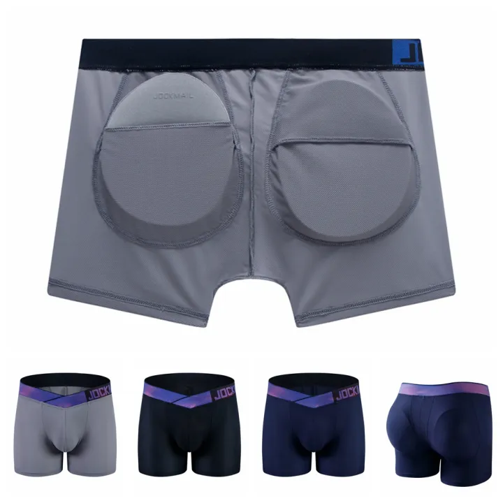 %E3%80%90Limited%20stock%E3%80%91%20Men%20Padded%20Enhancer%20Booty%20Booster%20Molded%20Boyshort%20Shapewear%20Underwear%20Boxer%20Men's%20Tuck%20in%20And%20Hip%20Lifting%20Shorts%20Gym%20Wear%20-%20Image%202