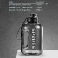 Hiking And Fitness Super Large Capacity Accurate Calibration Water Bottle Food Grade Plastic Material Scientific Drinking. 