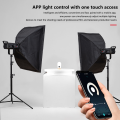 ZSYB Y500S Y500D 500W LED fotoğraf işığı 3200K-5600K profesyonel fotoğraf stüdyosu spot Bowens dağı kamera fotoğraf Video için. 