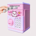 Electric Money Bank for Kids, Kids Money Bank, Password Safe Money Bank,Electric Piggy Bank, Mini Atom Electronic Coin Bank Box for Password Lock Case. 