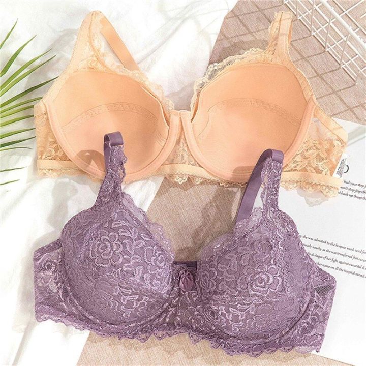 New%20Women%20Lace%20Bras%20Top%20Comfortable%20Bralette%20Solid%20Color%20Underwear%20Vest%20Female%20Hollow%20Out%20Wireless%20Bra%20Seamless%20Bra%20-%20Image%208