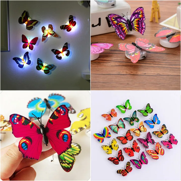 1%20piece%20LED%20Wall%20Stickers%20Colorful%20Changing%20Butterfly%20Glowing%20Wall%20Decals%20Night%20Light%20Lamp%20Home%20Decor%20DIY%20Living%20Room%20Wall%20Sticker/Birthday%20Party/Weeding%20Party%20for%20boys/Girls%20-%20Image%204