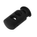 6mm Diameter Single Hole Spring Loaded Plastic Cord Locks Clamps 10 Pieces. 