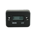 Waterproof LCD Digital Display Engine Tach Hour Meter Motor Engine Car Motorcycle Boat Hour Meter. 