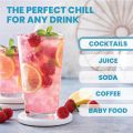 Silicone Ice Cube Tray With Lid 36 Nugget Ice Tray for Freezer With Easy Release. 