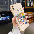 Chenyyka Case For Samsung galaxy A11 M11 Case Cartoon Cute Animal Pattern New Design Luxury Plating Phone Cases Side Edge Pattern Shockproof Soft Case Full Cover Camera Protection Case. 
