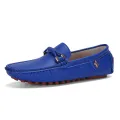 YRZL Yellow Loafers for Men Casual Leather Shoes Mens Loafers Moccasins Breathable Slip on Big Size 48 Driving Shoes for Men KEEMEEUYZO. 