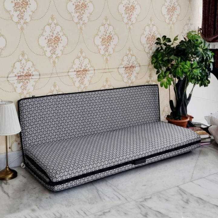 Relax%20Floor%20Mattress-%20Grey%20Block%20Pattern%20Large%20Size%20Sleeping%20Mat%20-%20Image%203