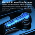 M19 TWS digital display bluetooth headset/with flashlight Earbuds TWS Earphone Touch Control Wireless Bluetooth 5.1 Headphones With Microphone Professional safety design. 