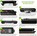 Vacuum Sealer Packaging Machine For Food Storage 110V/220V High Power Electric Plastic Bag Sealer Degasser Kitchen. 