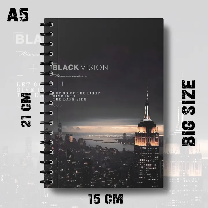 Notebook%20Black%20Vision%20Aesthetic%20Design%20Writing%20Journal%20Pad%20K788%20-%20Image%202