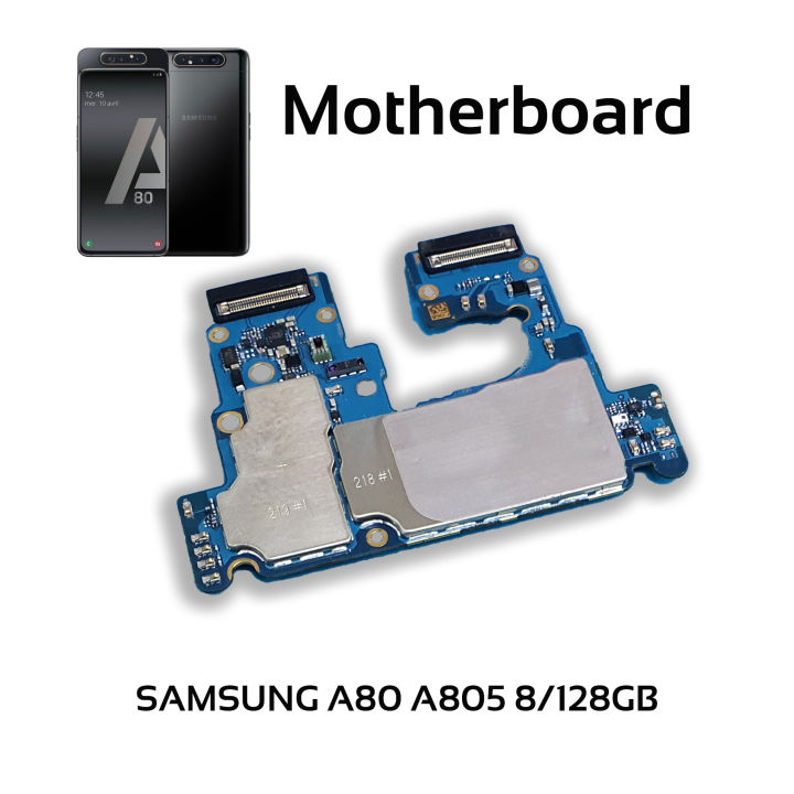 Motherboard 8/128GB For Samsung Galaxy A80 A805F Dual Sim
