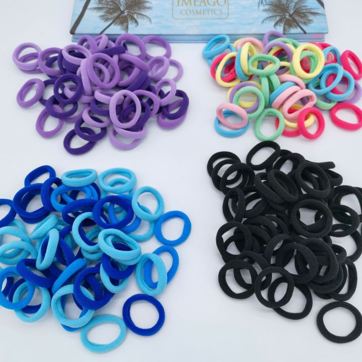 High elasticity towel ring that does not damage hair, seamless and fresh hair tie, colorful hair tie rubber band for girls