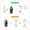 MP3 Player Support Wireless Handsfree Calling Car Kit Receiver Adapter 3.5mm AUX Audio Receiver TF Card.