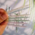 Nail Cuticle Pusher Crystal Double End Reusable Manicures Cuticle Dead Skin Remove Pedicure Sticks Fork Nail Art Clean Care Tool.