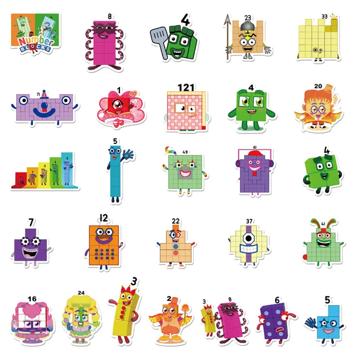52%20Numberblocks%20English%20Enlightenment%20Stickers%20Cartoon%20Student%20Toy%20Refrigerator%20Drinking%20Glass%20Decoration%20DIY%20Stickers%20-%20Image%203