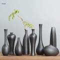 Ceramics Flower Vase, Planter Pot, Decorative Modern for Living Room Indoor Home 20x4cm.