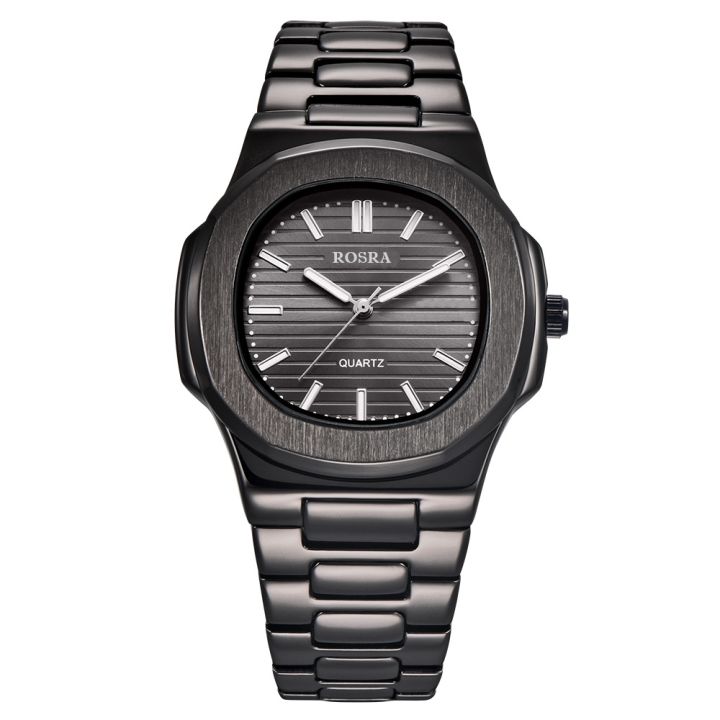 Stainless%20Steel%20Wrist%20Matte%20Quartz%20Watch%20For%20Men-Black%20-%20Watch%20For%20Men%20-%20Image%203