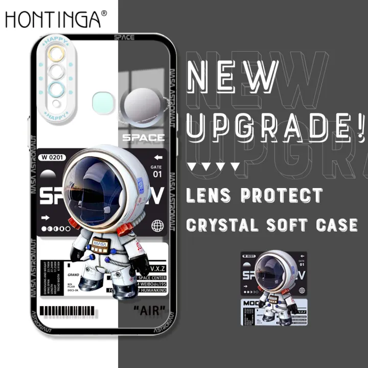 Hontinga%20for%20Vivo%20Y19%20Back%20Cover%20New%20Astronaut%20Crystal%20Case%20Camera%20Protection%20Transparent%20TPU%20Soft%20Phone%20Cover%20-%20Image%202
