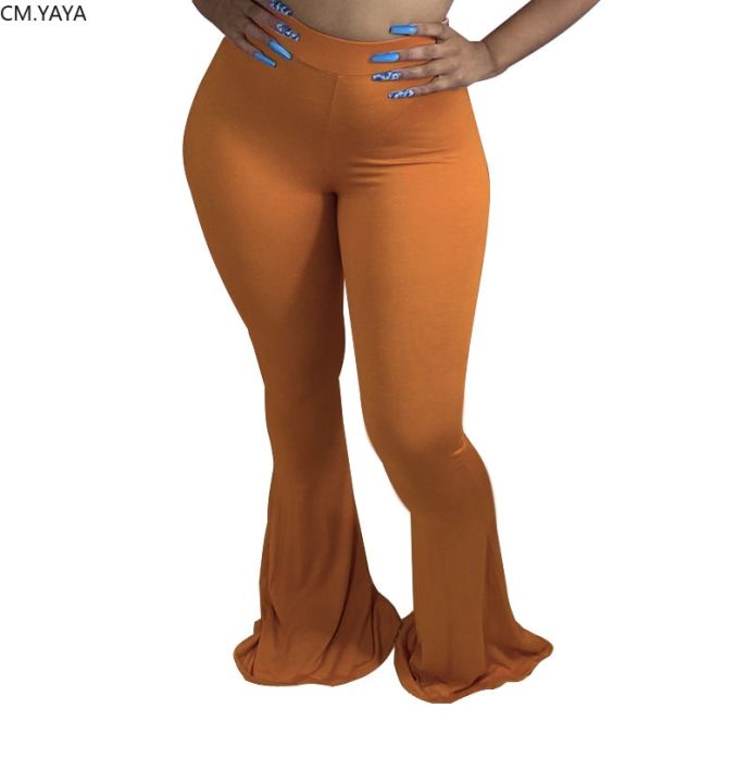 Casual%20S-4XL%20Plus%20Size%20Women%20Elastic%20Wide%20Leg%20Flare%20Pants%20Leggings%20High%20Waist%20Trousers%20Draped%20Jogger%20Pants%20Sweatpants%20BQ%20-%20Image%206