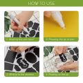 90pcs Spice Sticker Jars Stickers Kitchen Pantry Labels Kitchen Organizer Storage Bottles Waterproof Jar Blackboard Stickers. 