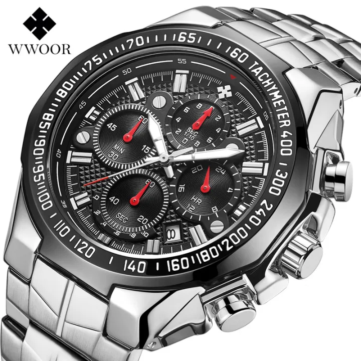 WWOOR%20/8868%20Cross%20border%20Hot%20Selling%20Seven%20Needle%20Men's%20Sports%20Steel%20Belt%20Quartz%20Waterproof%20Watch%20Wholesale%20Manufacturer%20Direct%20Sales%20-%20Image%202