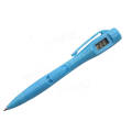 1 creative clock, ballpoint pen, electronic watch, student stationery. 