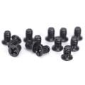 100PCS 3.5” Hard Drive HDD Tray Computer Chassis Hard Disk Black Screw For PC.