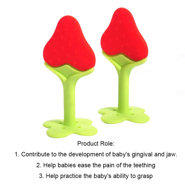 1%20Pc%20BPA%20Free%20Soft%20Silicone%20Teether%20Baby%20Teether%20Silicone%20Baby%20Teether%20-%20Infant%20Chew%20Tooth%20Toys%20Newborn%20Dental%20Care%20Safety%20Silicone%20Fruit%20Teether%20with%20Storage%20Case%20for%20Baby%20-%20Image%204